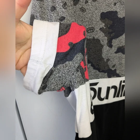 ECKŌ UNLTD Men T Shirt Size XL CAMO Short Sleeve In GREAT Condition - Picture 4 of 10